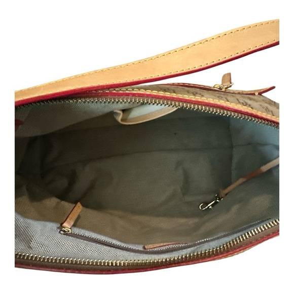 Dooney & Bourke Large Hobo Bag – Monogram Canvas – Very Good Condition - Picture 11 of 13